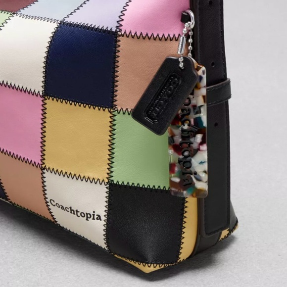 Authentic NWOT Coach Coachtopia Alter Ego Upcycled Shoukder Bag in Multi - Picture 5 of 9